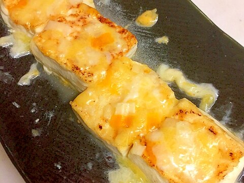 チーズの豆腐ステーキ♡